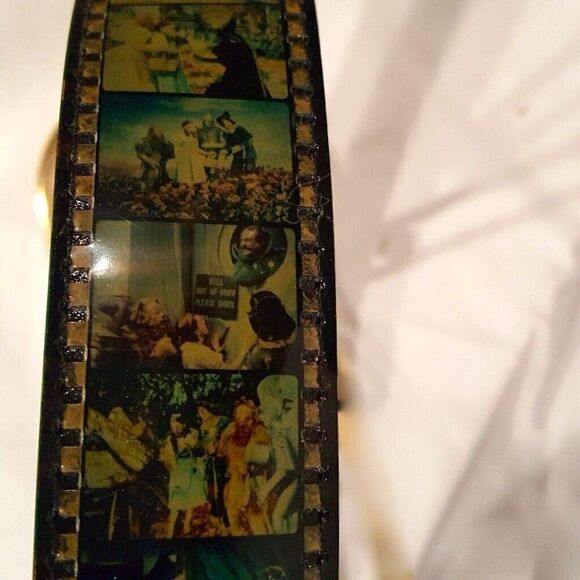 Vintage Lot Wizard of Oz Reel Motion Picture Film Strip Belt Tie main image 9